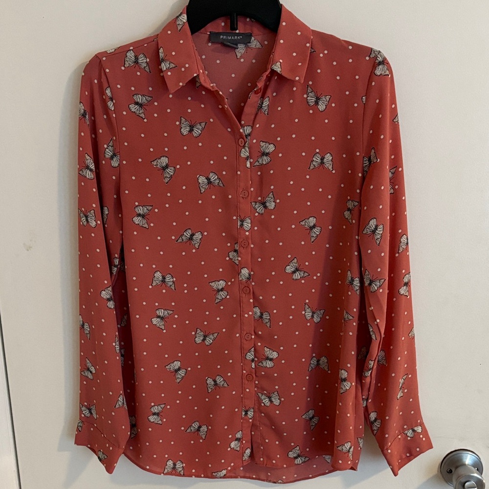 Primark Butterfly Print Blouse